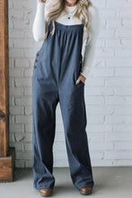 Load image into Gallery viewer, Square Neck Wide Strap Overalls
