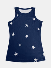 Load image into Gallery viewer, Full Size Star Round Neck Tank
