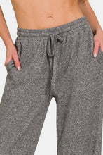 Load image into Gallery viewer, Zenana Drawstring Wide Leg Pants with Side Pockets
