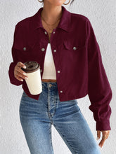 Load image into Gallery viewer, Honey Snap Down Long Sleeve Jacket
