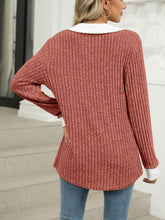 Load image into Gallery viewer, Johnny Collar Long Sleeve T-Shirt
