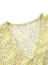 Load image into Gallery viewer, Floral V-Neck Long Sleeve Midi Dress
