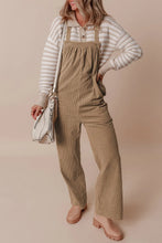 Load image into Gallery viewer, Square Neck Wide Strap Overalls
