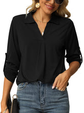 Load image into Gallery viewer, Johnny Collar Long Sleeve T-Shirt
