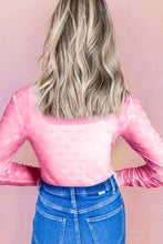 Load image into Gallery viewer, Bow Round Neck Long Sleeve Top
