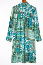 Load image into Gallery viewer, Printed Button Up Long Sleeve Cardigan
