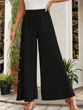 Load image into Gallery viewer, Tied Slit Wide Leg Pants
