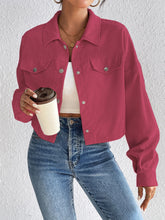 Load image into Gallery viewer, Honey Snap Down Long Sleeve Jacket
