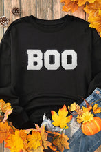 Load image into Gallery viewer, BOO Round Neck Long Sleeve Sweatshirt
