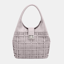 Load image into Gallery viewer, David Jones Rivet Decor Handbag
