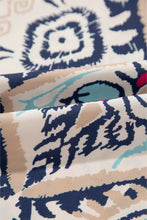 Load image into Gallery viewer, Printed Notched Half Sleeve Blouse

