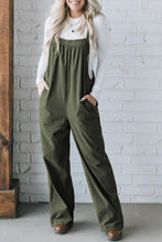 Load image into Gallery viewer, Square Neck Wide Strap Overalls

