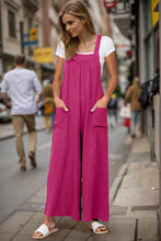 Load image into Gallery viewer, Double Take Full Size Wide Leg Overalls with Pockets
