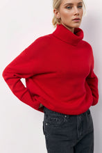 Load image into Gallery viewer, Basic Bae Turtleneck Long Sleeve Dropped Shoulder Sweater
