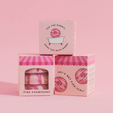 Load image into Gallery viewer, Pink Champagne Bath Treats (3 pc bath bomb set)
