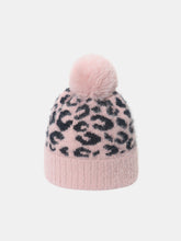 Load image into Gallery viewer, Leopard Hat with Pompom
