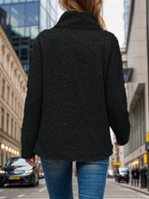 Load image into Gallery viewer, Pocketed Turtleneck Long Sleeve Sweatshirt
