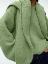Load image into Gallery viewer, Round Neck Drop Shoulder Sweater
