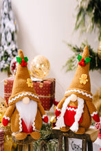 Load image into Gallery viewer, 2-Pack Christmas Gingerbread Gnomes
