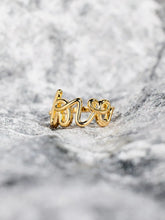 Load image into Gallery viewer, LOVE 18K Gold-Plated 925 Sterling Silver Ring
