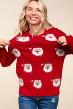 Load image into Gallery viewer, Haptics Santa Sparkle Brushed Sweater
