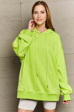 Load image into Gallery viewer, Full Size Drawstring Long Sleeve Hoodie
