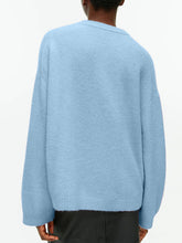 Load image into Gallery viewer, Round Neck Drop Shoulder Sweater
