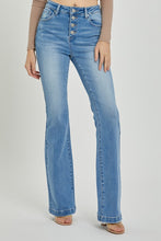 Load image into Gallery viewer, RISEN Full Size High Rise Button Fly Bootcut Jeans
