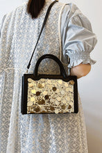 Load image into Gallery viewer, PU Leather Sequin Handbag
