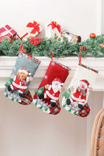 Load image into Gallery viewer, 4-Pack Plaid Christmas Stockings
