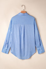 Load image into Gallery viewer, Plaid Button Up Long Sleeve Shirt
