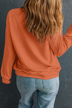 Load image into Gallery viewer, Round Neck Dropped Shoulder Sweatshirt
