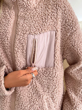 Load image into Gallery viewer, Ivy Lane Zip Up Long Sleeve Fuzzy Jacket
