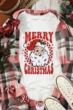 Load image into Gallery viewer, Santa Graphic Round Neck Long Sleeve Sweatshirt
