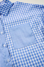 Load image into Gallery viewer, Plaid Button Up Long Sleeve Shirt
