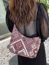Load image into Gallery viewer, Geometric Adjustable Strap Crossbody Bag
