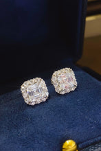 Load image into Gallery viewer, 2 Carat Moissanite 925 Sterling Silver Stud Earrings
