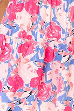 Load image into Gallery viewer, Ruffled Printed Cap Sleeve Mini Dress
