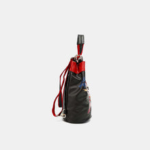 Load image into Gallery viewer, Nicole Lee USA Multifunctional Bucket Bag Backpack
