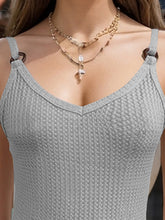 Load image into Gallery viewer, Full Size Textured Scoop Neck Cami
