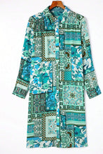 Load image into Gallery viewer, Printed Button Up Long Sleeve Cardigan
