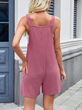 Load image into Gallery viewer, Lovelet Knotted Wide Strap Scoop Neck Overalls
