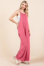 Load image into Gallery viewer, Culture Code Full Size Sleeveless Wide Leg Jumpsuit with Pockets
