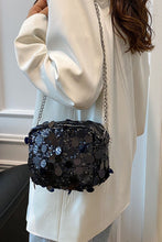 Load image into Gallery viewer, Sequin Chain Shoulder Bag
