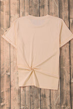 Load image into Gallery viewer, Pumpkin Graphic Round Neck Short Sleeve T-Shirt
