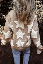 Load image into Gallery viewer, Star Button Up Long Sleeve Cardigan
