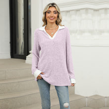 Load image into Gallery viewer, Johnny Collar Long Sleeve T-Shirt
