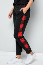 Load image into Gallery viewer, Celeste Design Full Size Plaid Side Print Sweatpants
