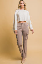 Load image into Gallery viewer, Love Tree High Rise Cargo Pants with Pockets
