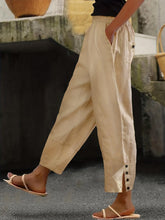 Load image into Gallery viewer, Plus Size Wide Leg Pants with Pockets
